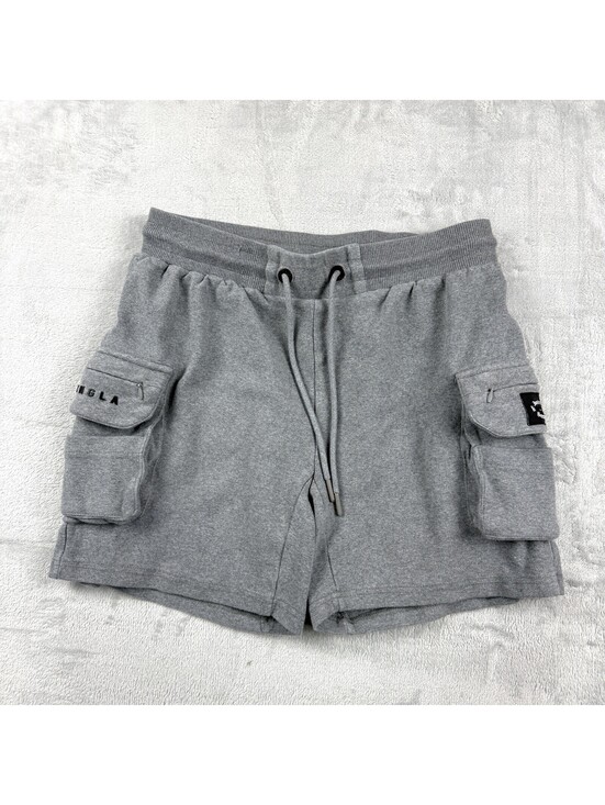 YoungLA Other - YoungLA Cargo Sweat Shorts Gray Drawstring Pocket Athletic Men Small Fleece Y2K